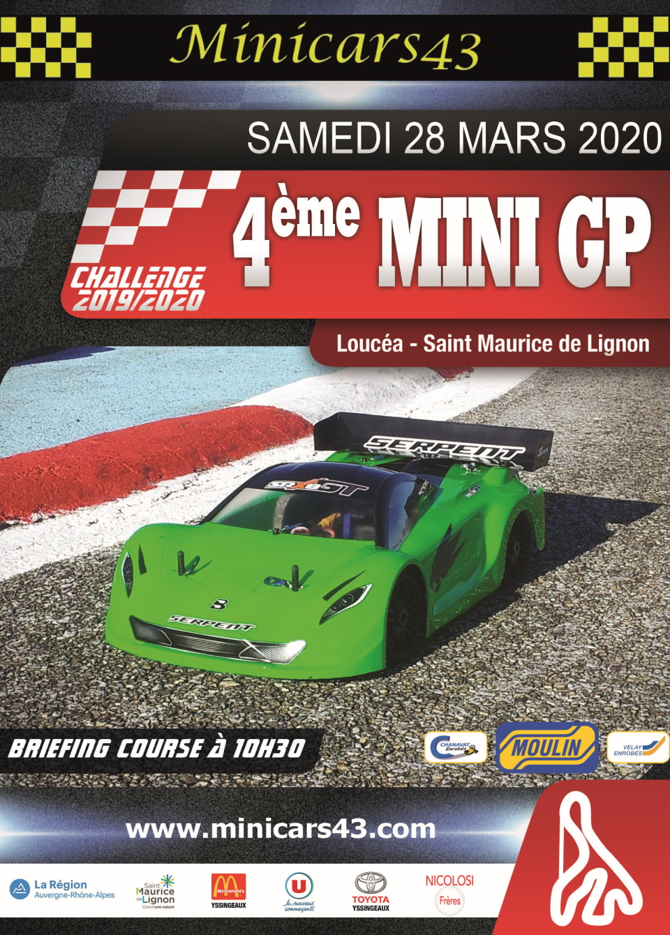 Affiche 4ème Mini GP 2019-20