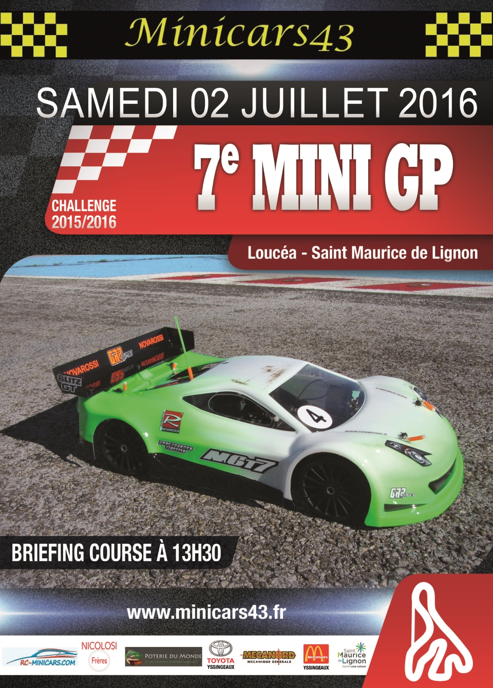 Affiche 7ème Mini GP 2015-16