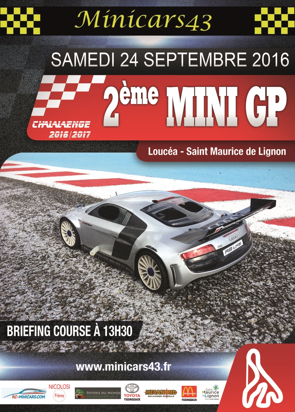 Affiche 2ème Mini GP 2016-17