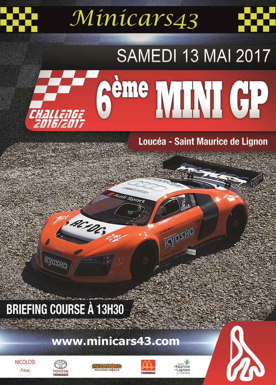 Affiche 6ème Mini GP 2016-17