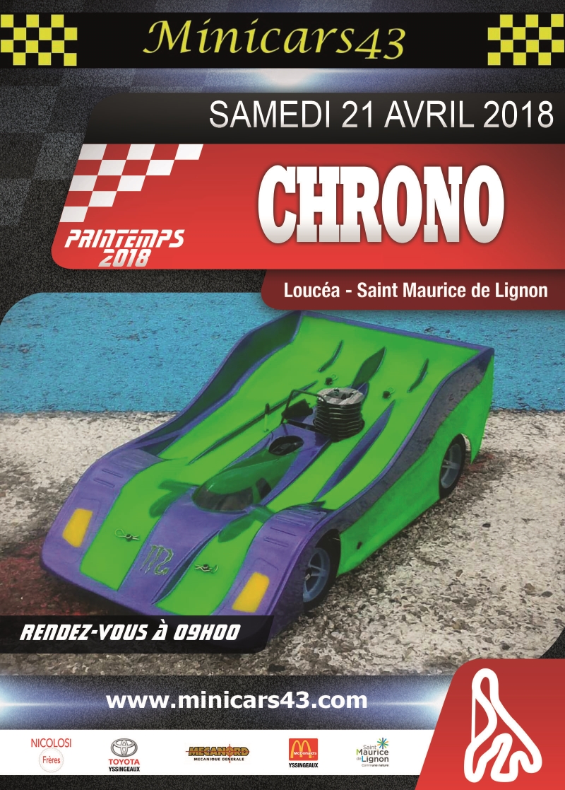 Affiche Séance chrono 21/04/2018