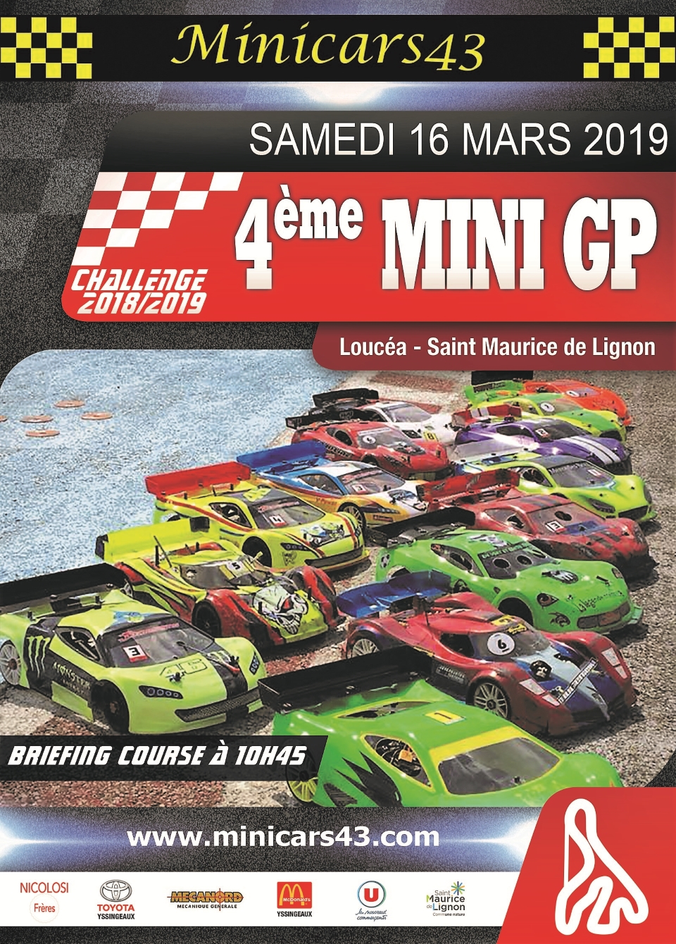 Affiche 4ème Mini GP 2018-19