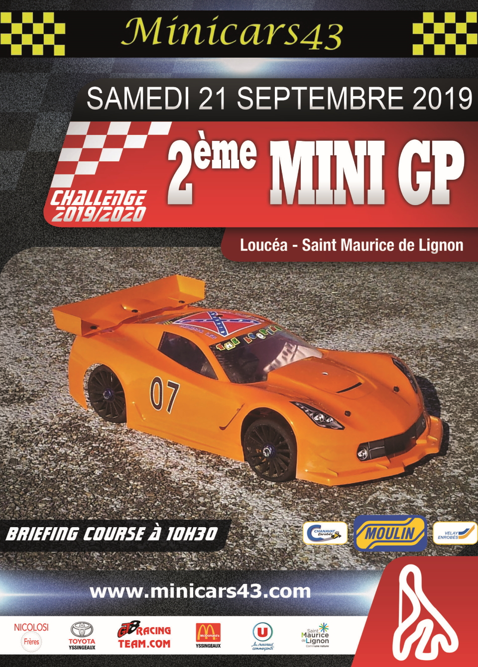 Affiche 2ème Mini GP 2019-20