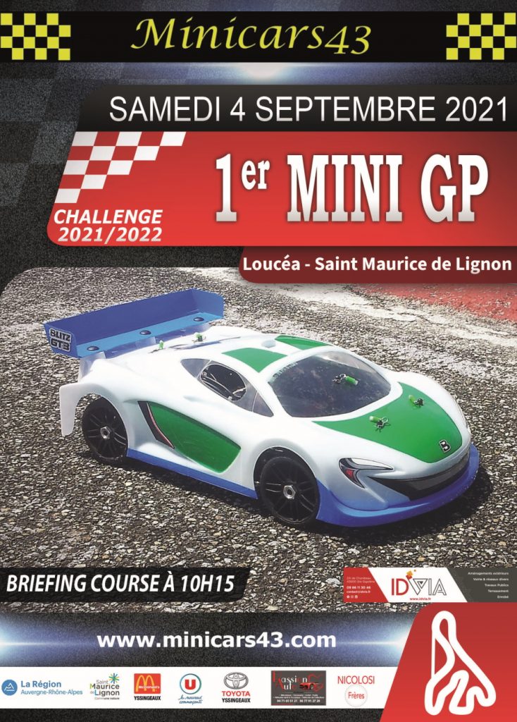 Affiche 1er Mini GP 2021-22
