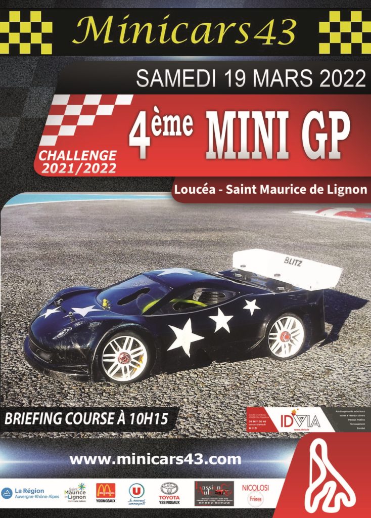 Affiche 4ème Mini GP 2021-22